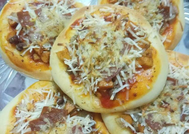 resep Pizza Mini Gampil Mama Myungsoo ??