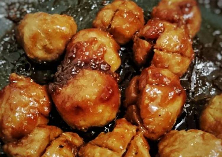 resep masakan Bakso goreng pedas manis