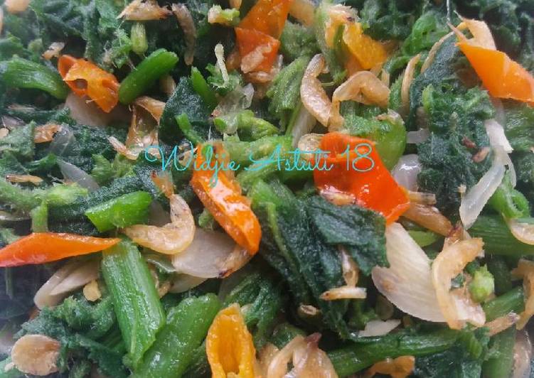 Tumis Pedas Daun Labu