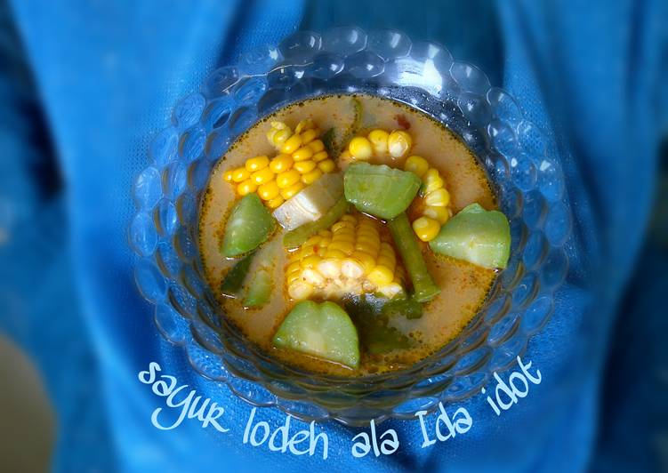 resep Sayur lodeh ala ida idot