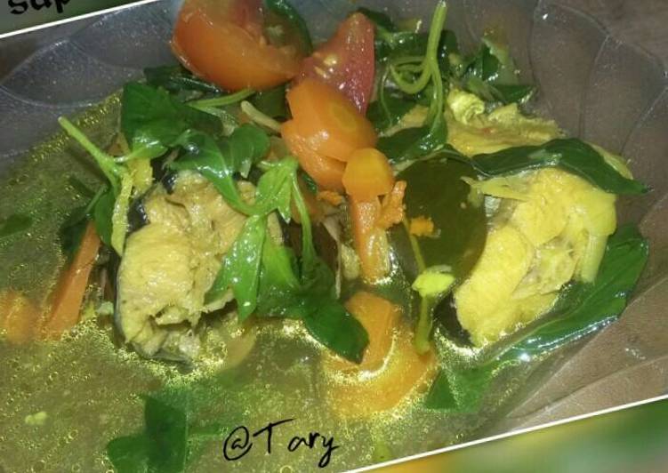 resep makanan Sup bening ikan patin