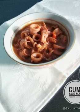 Cumi Saus Pedas Asam Manis