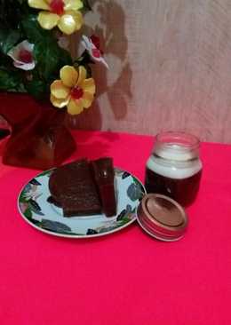 Puding Coklat Vla Vanila