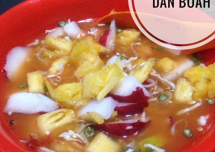 resep makanan Asinan sayur+buah