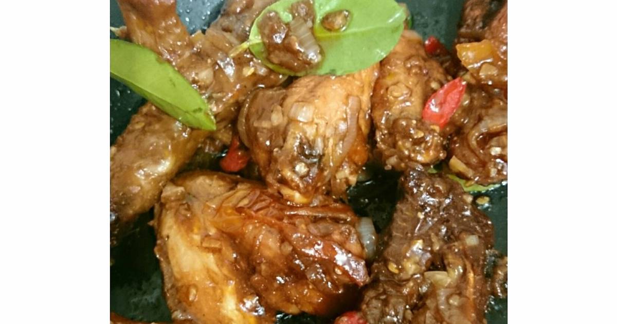 Resep Ayam saos tiram ala Anisaprnmsr