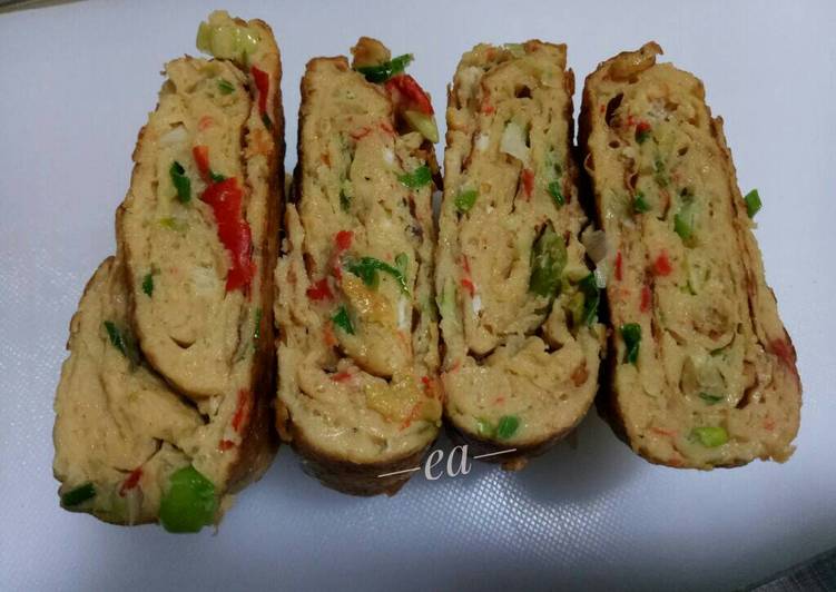 gambar untuk resep Tamagoyaki (Telur Dadar Gulung)