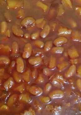 Kacang merah saus asam manis