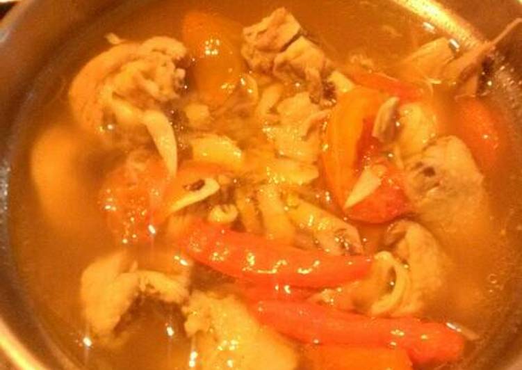 Resep Garang asem ayam tanpa santan By Dian Yudha