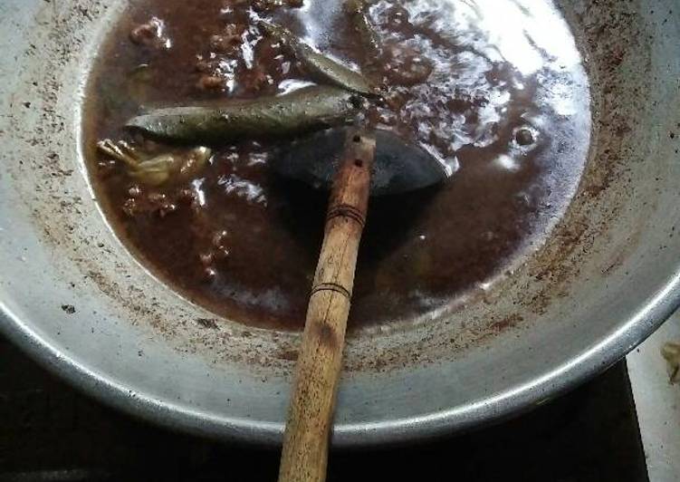 resep lengkap untuk Rawon daging sapi??