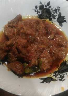 Daging bumbu pedes manis