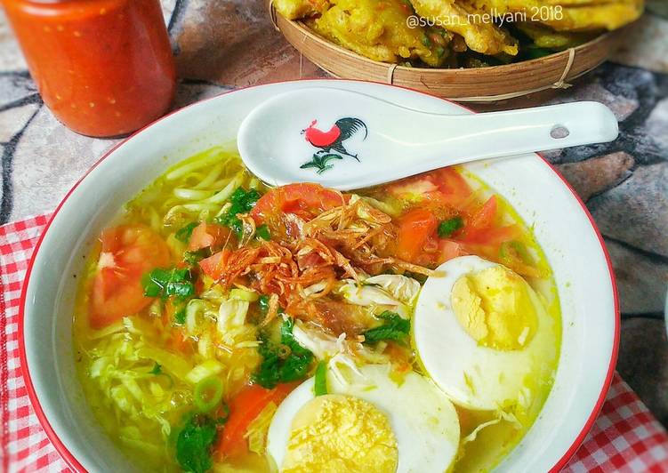 Resep Soto ayam Dari Susan Mellyani