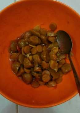 Bakso sosis ayam pedas manis