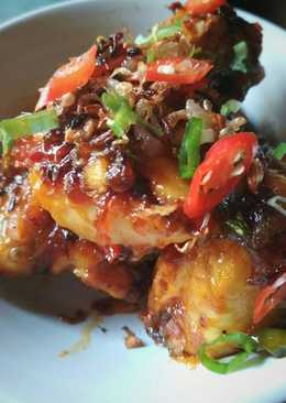 Ayam saus oriental pedas manis