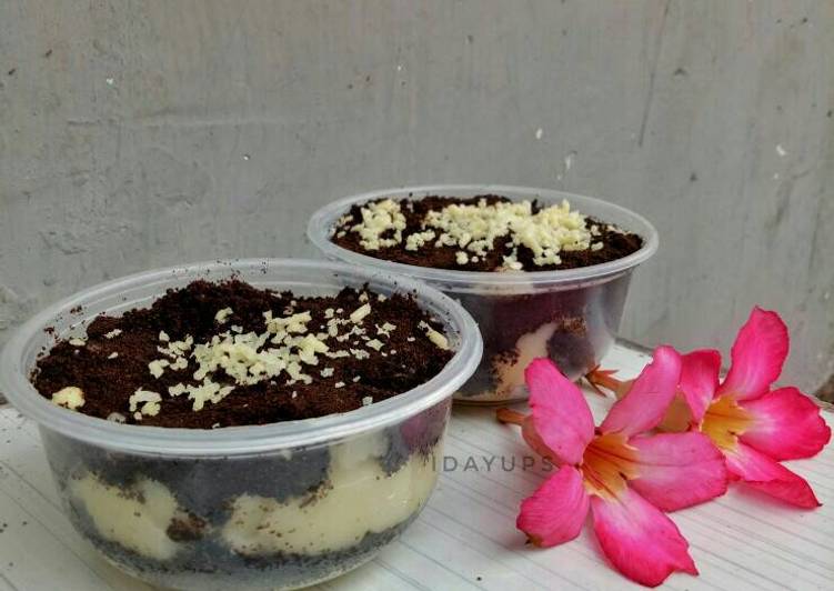 bahan dan cara membuat Oreo Cheese Cake