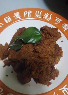 Rendang daging empuk bangeet