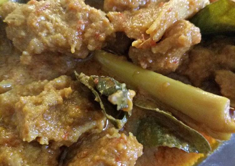 resep lengkap untuk Daging Sapi bumbu Rujak