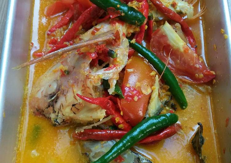 resep lengkap untuk Gulai kepala kakap mantapp..