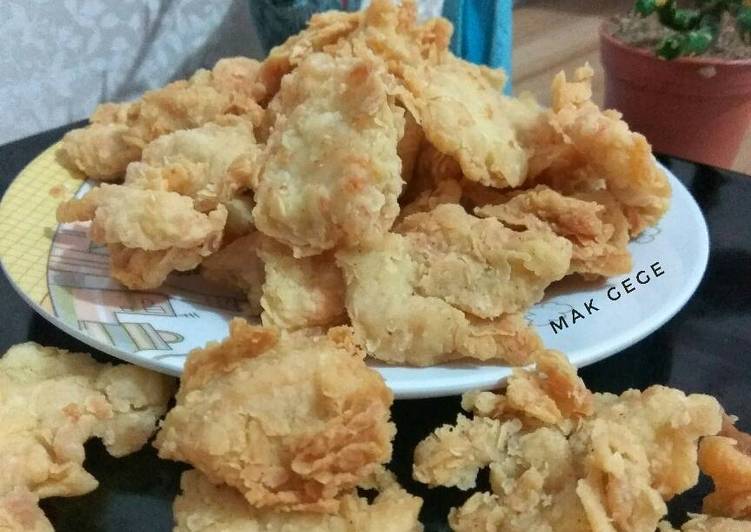 gambar untuk resep Chicken Popcorn??_menu favorit Anak