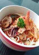 Noodle with Tomyum soup