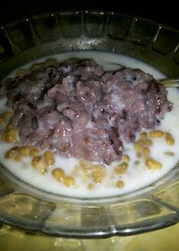 Bubur kacang ijo ketan item