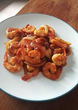 Udang Goreng Saus Mentega