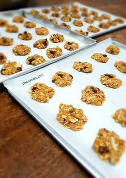 Oatmeal Raisin Cookies with Choco n Nut