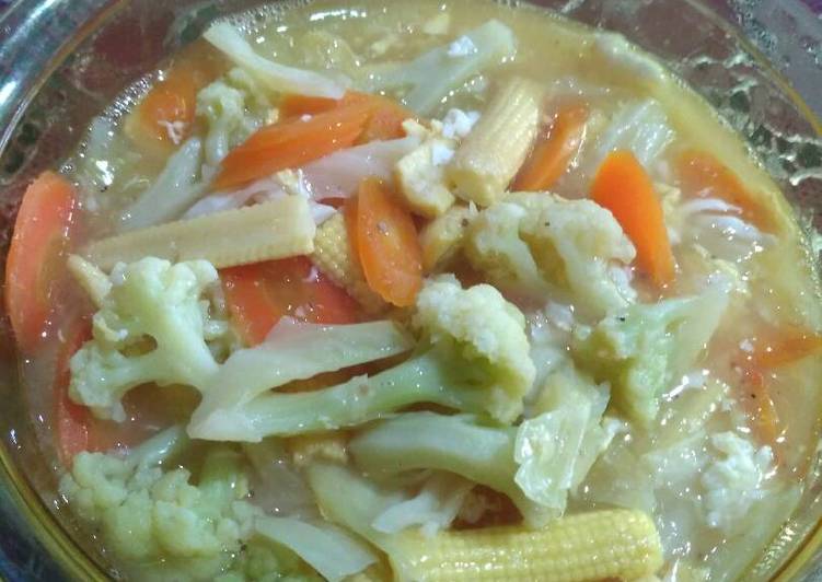 resep masakan Tumis capcay sederhana