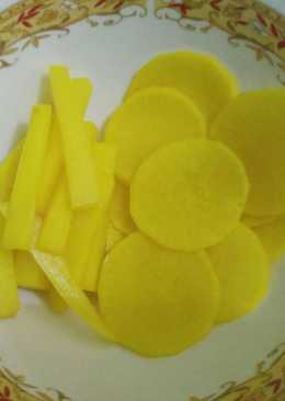 Danmuji (ë‹¨ë¬´ì§€) / Yellow Pickled Radish / Acar Lobak Korea