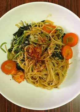 Spaghetti bumbu indomie goreng