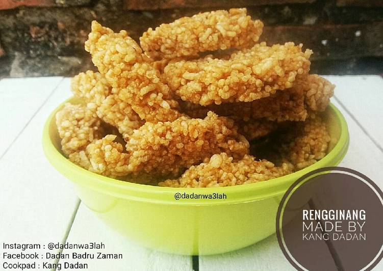 resep Rengginang