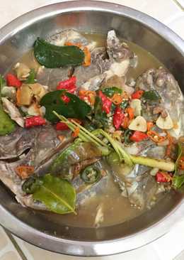 Ikan bawal masak tauco