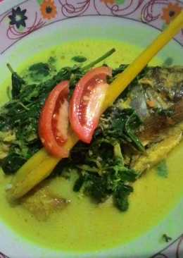 Ikan jaer masak santan kemangi,gurih2 sedaap