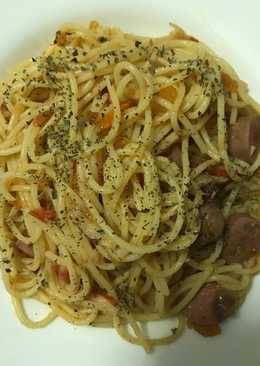 Spageti pedas Lezat