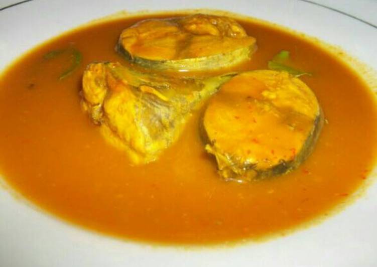 resep makanan Gulai asam keueng (asam pedas) tongkol #SeafoodFestival