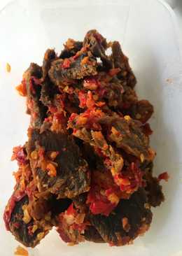 Dengdeng sambalado.