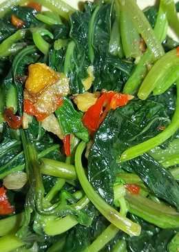 Tumis daun Ubi