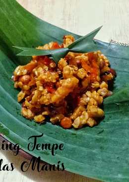 Kering Tempe Pedas Manis Bumbu Iris #Rabubaru