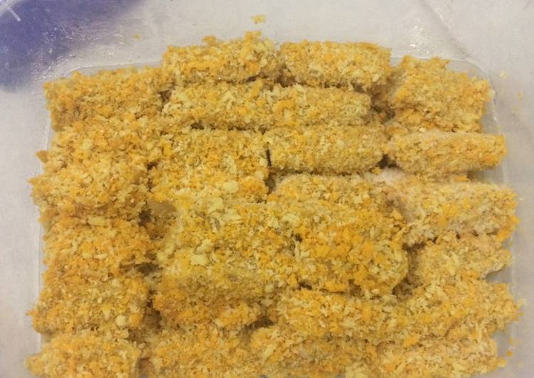 resep lengkap untuk Nugget tempe