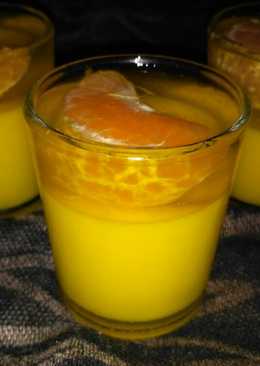 Puding silky milky orange