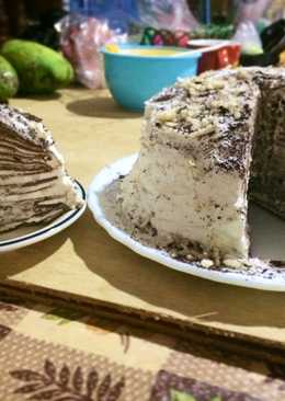 Mille Crepes Oreo Cheese
