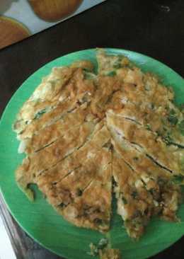 Telur dadar simple, bikinramdhanberkesan