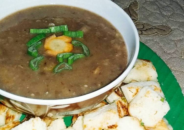 resep makanan Sup Brenebon (Kacang Merah)