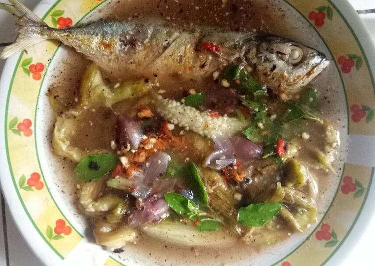 resep masakan Sepat (sup ikan bakar khas sumbawa)