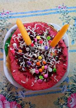 Pancake manis rainbow