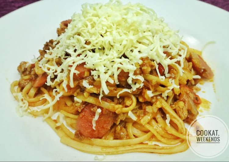 gambar untuk resep makanan Spaghetti Bolognese