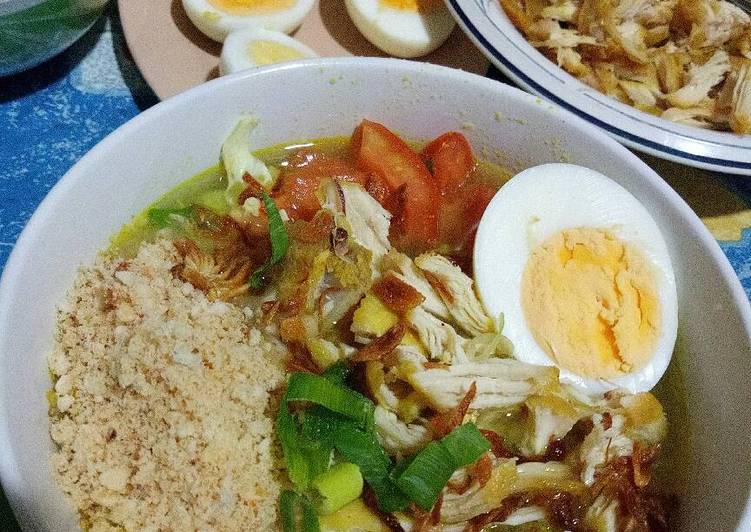 resep makanan Soto Lamongan