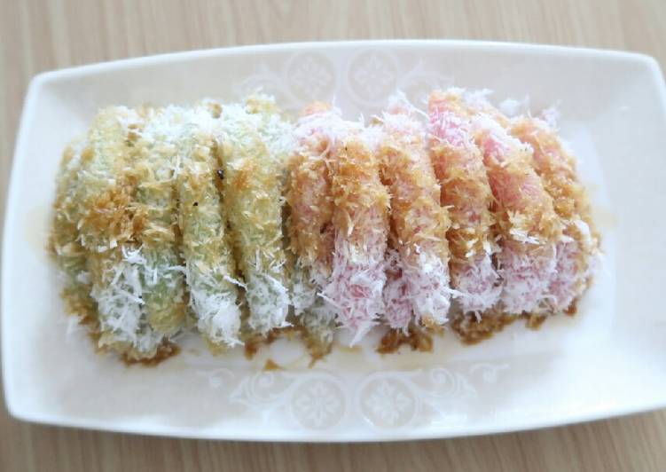 Kue cenil jajanan pasar foto resep utama