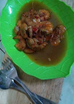 Udang kuah pedas