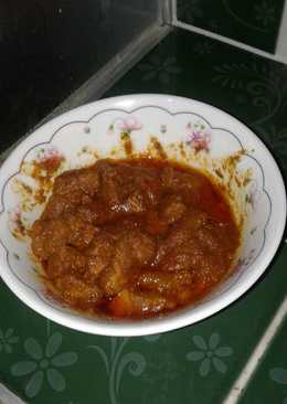 Rendang daging sapi