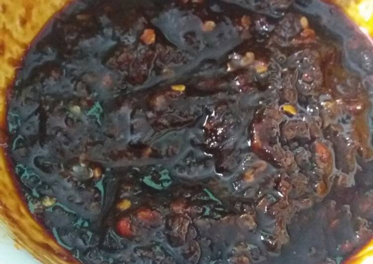 resep makanan Sambal kecap bumbu ulek